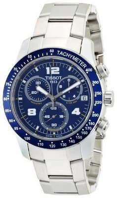 Tissot T-sport V8 Blue Dial Stainless Steel Mens Watch T039.417.11.047.02