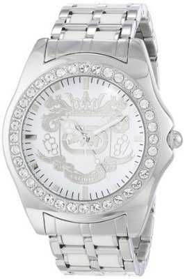 Marc Ecko Men&#39;s E95016G6 White Dial Bracelet Watch