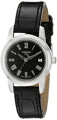 Tissot Women&#39;s T0332101605300 Classic Dream Analog Display Swiss Quartz Black Watch