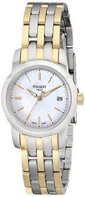 Tissot Women&#39;s T0332102211100 &quot;Classic Dream&quot; Analog Display Two-Tone Watch