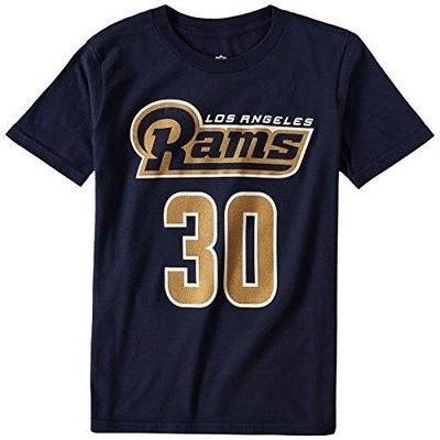 Todd Gurley #30 Los Angeles Rams NFL Youth Mainliner Player T-Shirt (Youth X-Large 18/20)