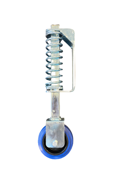 Rybro 100 mm Spring‑Loaded Gate Support Castor, 120 kg Load – Made in South Africa Spring Loaded Gate Castor