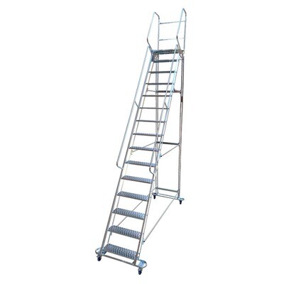 15 Step Mobile Safety Ladder 15 Step Mobile Safety Ladder