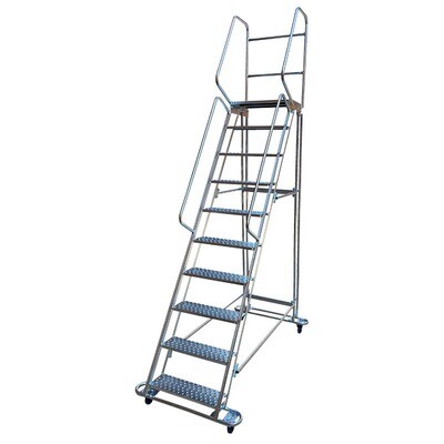 10 Step Mobile Safety Ladder 10 Step Mobile Safety Ladder