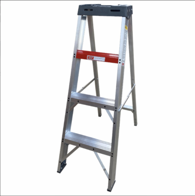 4 Step A-Frame Ladder (Aluminium)