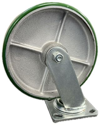 Cast Iron Polyurethane Swivel Castor