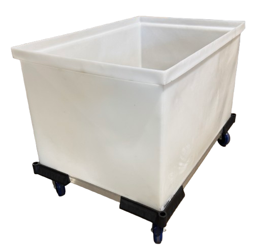 280L Plastic Tote Bin on Wheels – Mobile Storage Bin