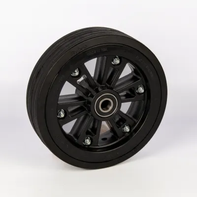 260mm Rubber Trolley Wheel for Hand Trucks (Puncture Proof) 260mm Rubber Trolley Wheel for Hand Trucks (Puncture Proof)