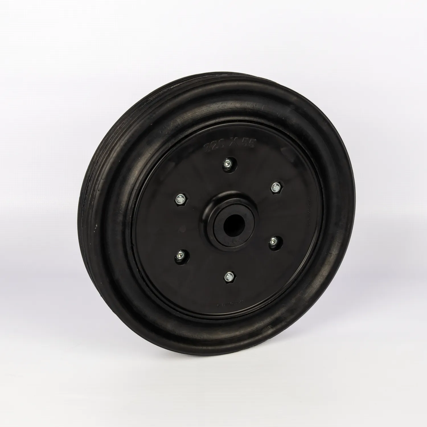 Wheelbarrow Wheel - 320mm - Rubber - Bush Type