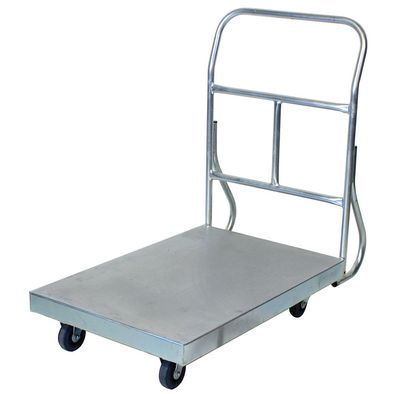Small Steel Platform Trolley - Electroplated