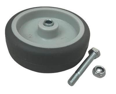 Grey Rubber Castor Wheel