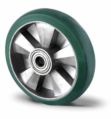 200mm Aluminium Polyurethane Wheel – 800kg Heavy Duty