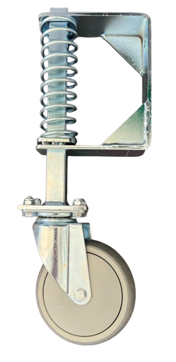 Rybro 125 mm Spring‑Loaded Gate Support Swivel Castor, 80 kg Load – Made in South Africa
