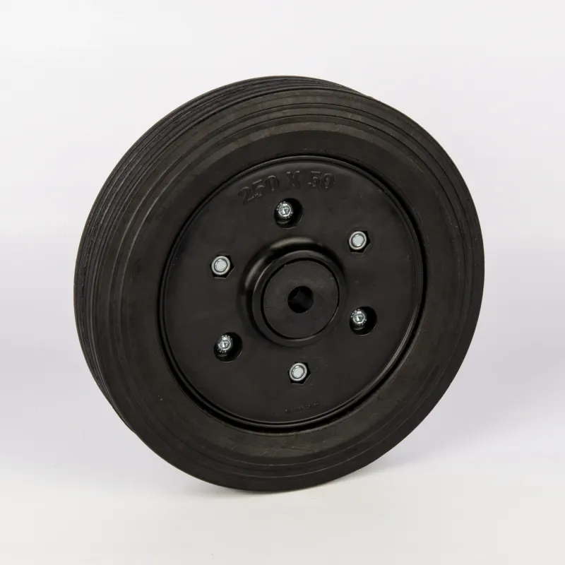 250mm Rubber Wheel for Generators - Made in RSA
