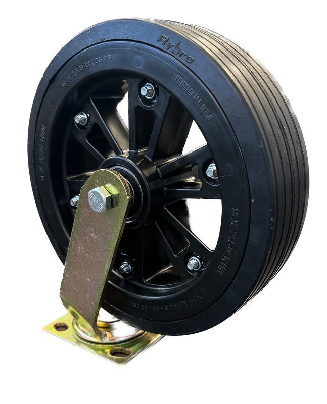 260x70 Puncture Proof Castor (Solid Rubber Wheel)