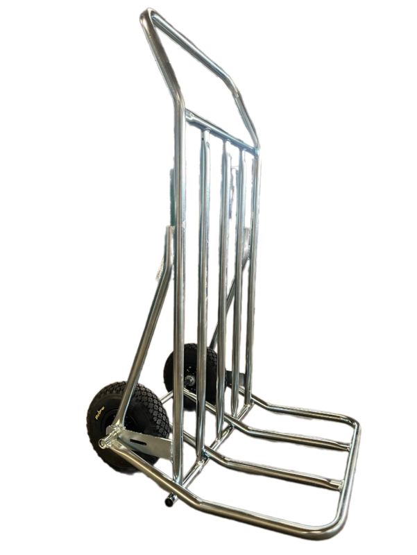 Large Folding Nose Trolley with Pneumatic Wheels