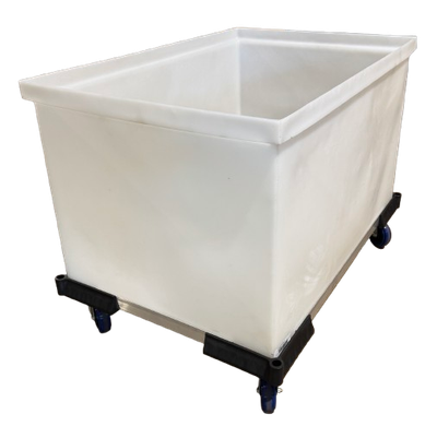 280L Plastic Tote Bin on Wheels – Mobile Storage Bin