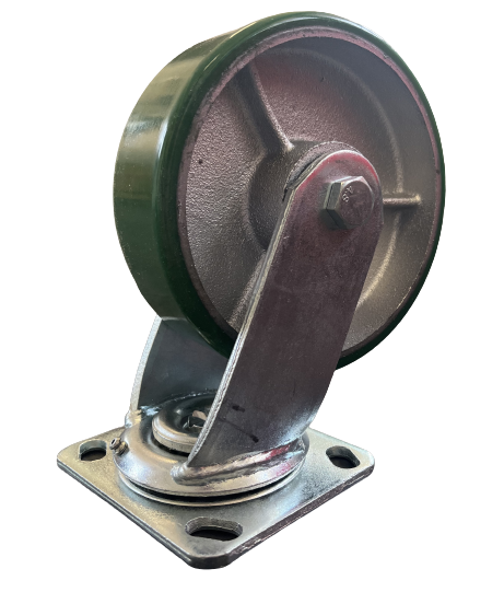 Cast Iron Polyurethane Swivel Castor