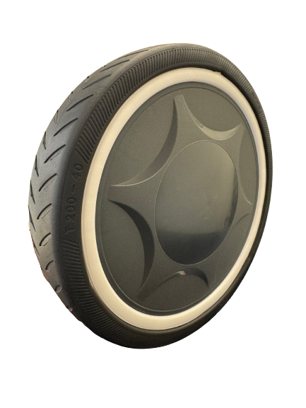 200mm Rubber Braai Wheel – Replacement Wheel for your Braai