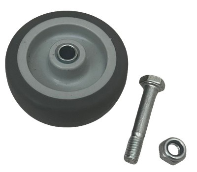 Grey Rubber Castor Wheel