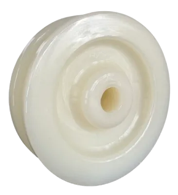 112mm Nylon Abattoir Dressing Pulley Wheel – Flat Track Roller