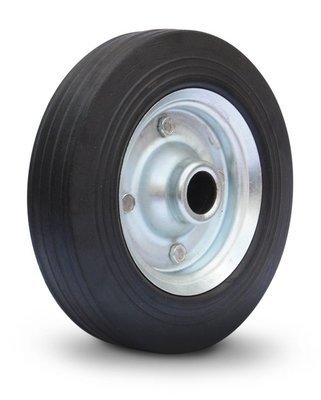 250mm Steel Split Rim Rubber Trolley Wheel Split Rim Rubber Wheel