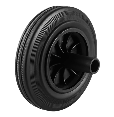 200mm Rubber Wheelie Bin Wheel – Replacement Bin Wheel