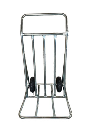 Large Folding Nose Trolley with Pneumatic Wheels