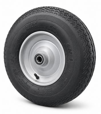 4.80/4.00-8 Wheelbarrow Wheel – Steel Rim Tubeless Tyre