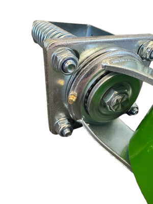 125mm Spring Loaded Gate Castor – Swivel or Fixed – 120kg Support