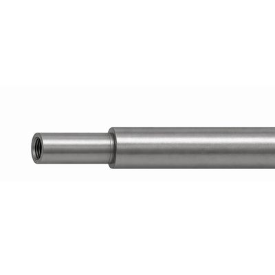 20mm Trolley Axle Mild Steel – For 20mm Bearings, 80mm Hub – Machined Ends &amp; Threaded Retainer – Various Lengths