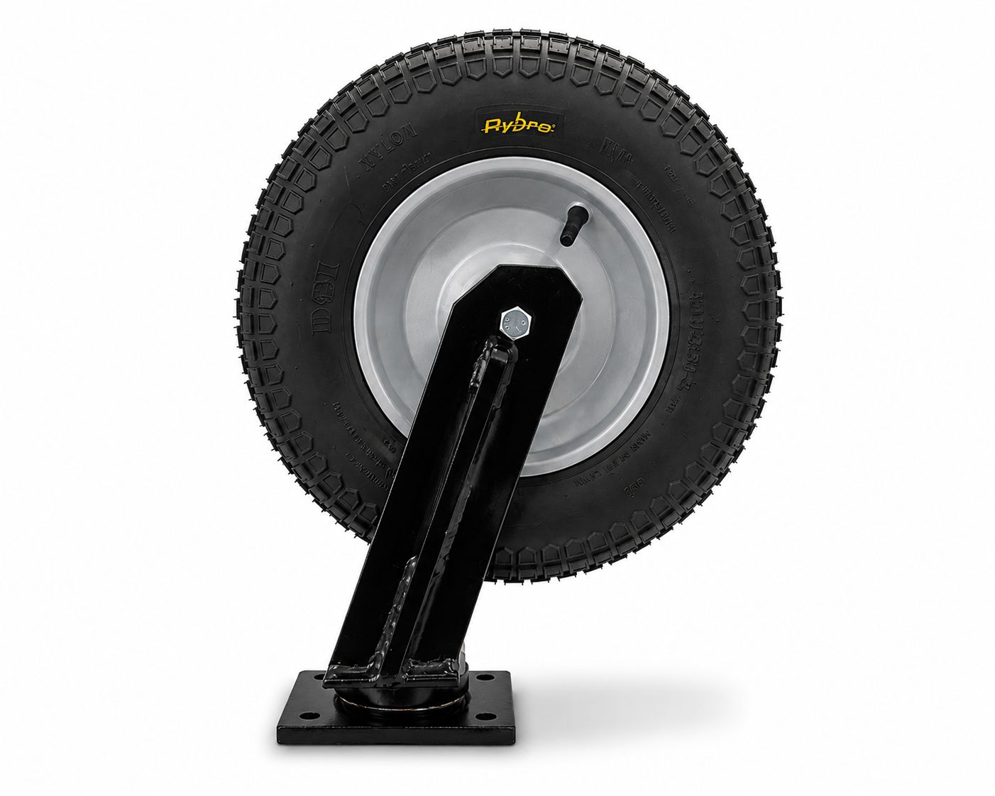 400mm Pneumatic Rubber Swivel Castor – Inflatable Wheel