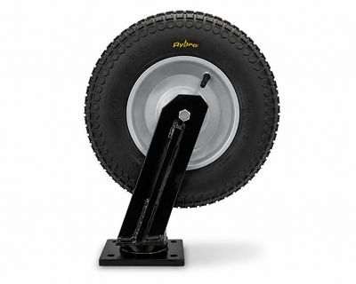 400mm Pneumatic Rubber Swivel Castor – Inflatable Wheel