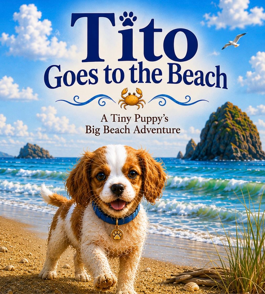 Tito goes to the Beach