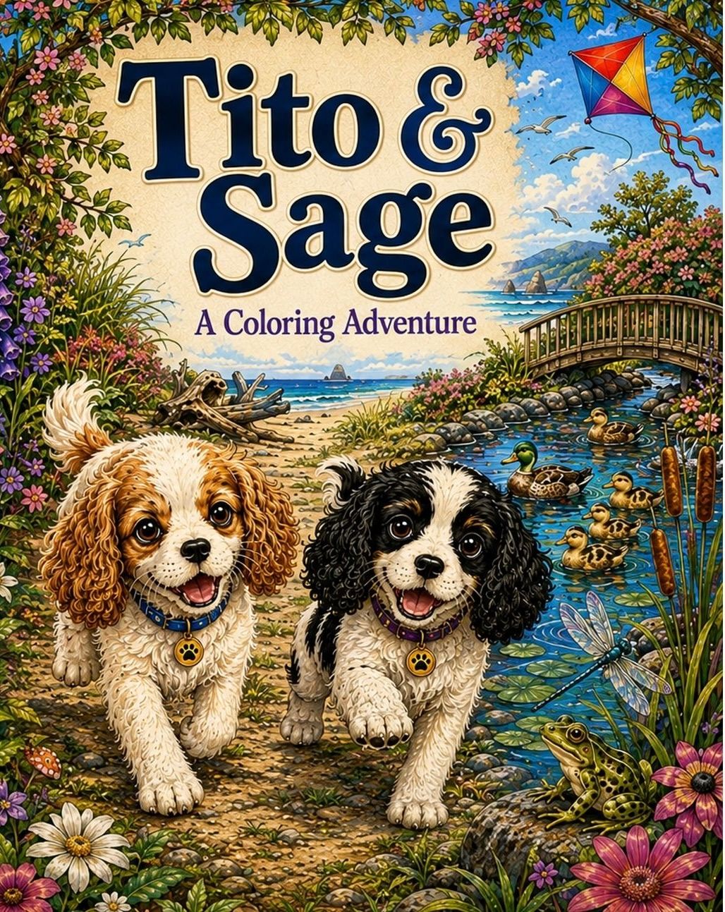 Tito &amp; Sage: A Coloring Adventure