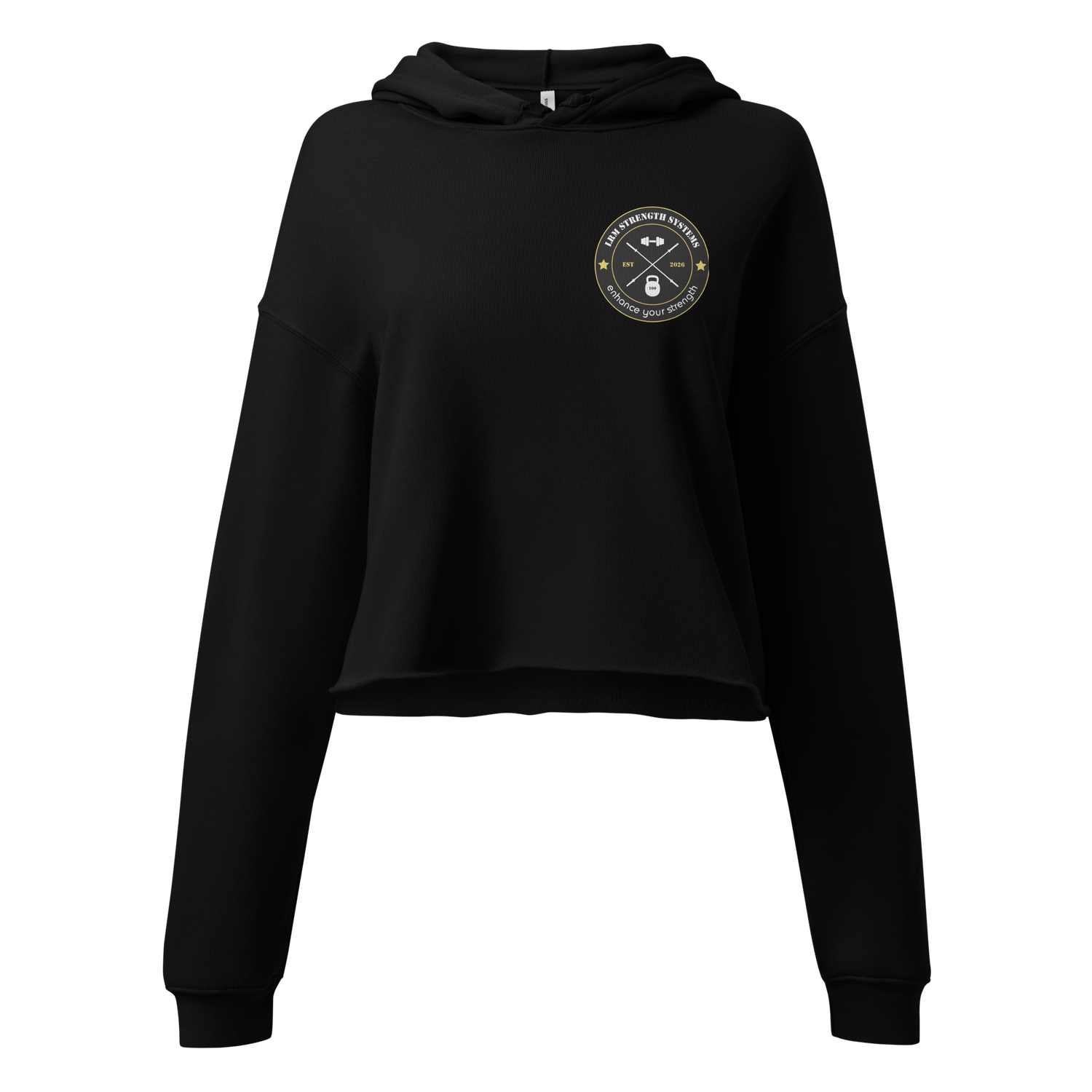 Cropped Pullover Hoodie