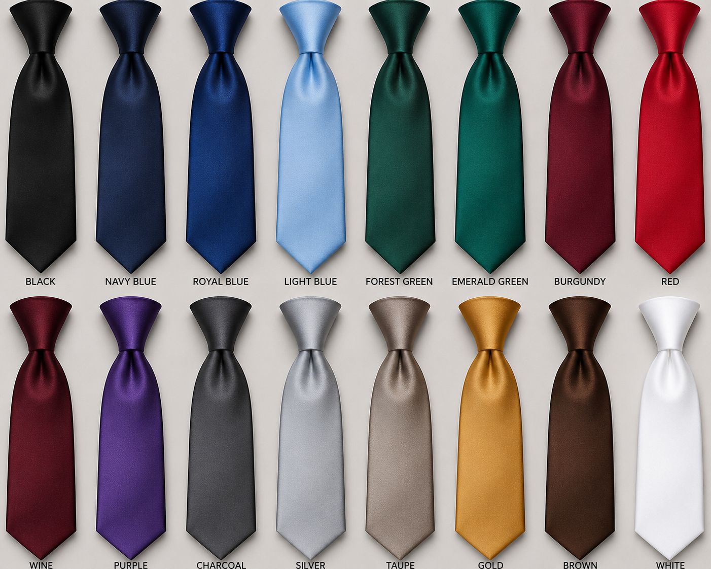 Solid Ties