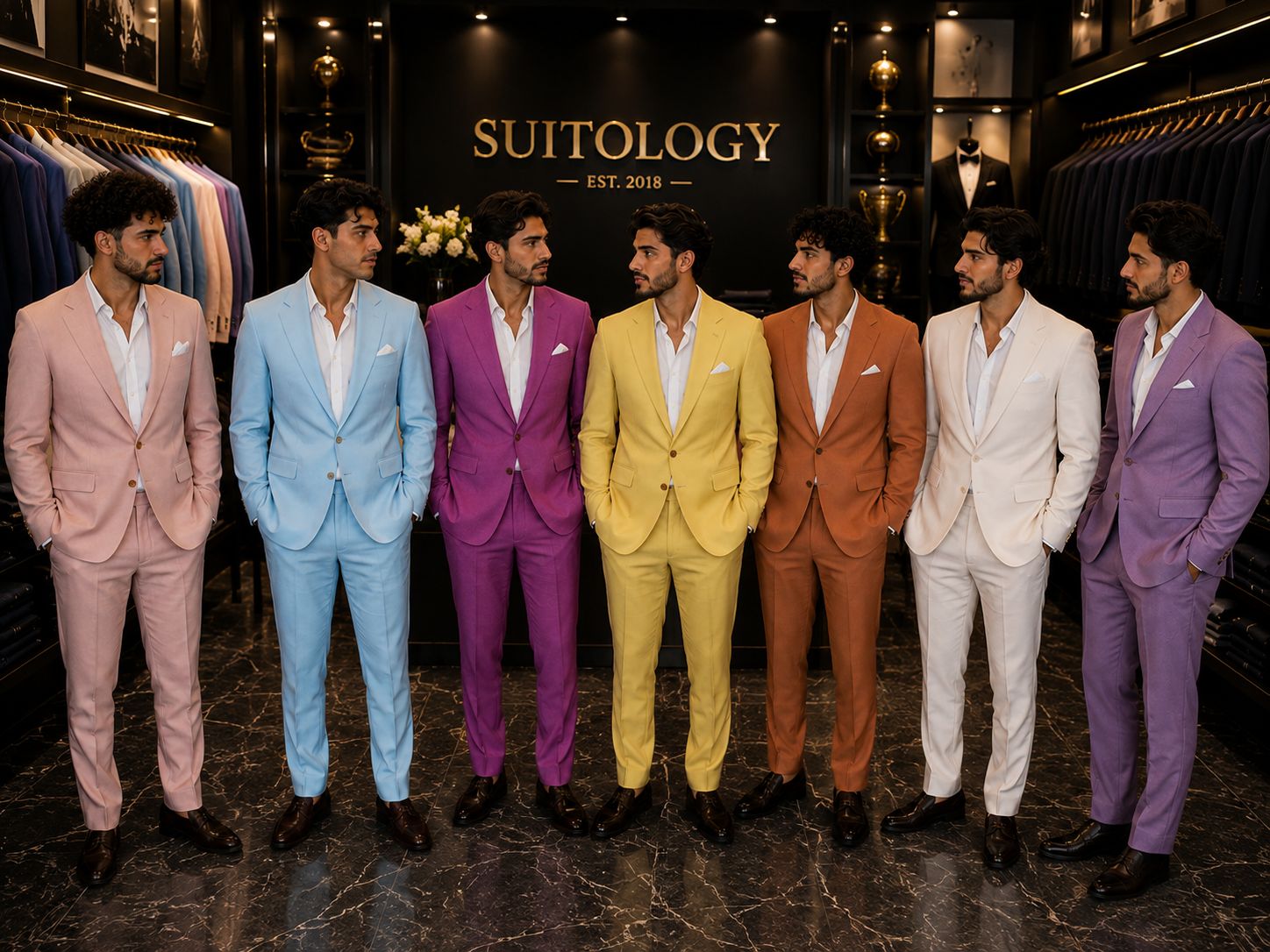 Multi coloured Ments Suits - 200