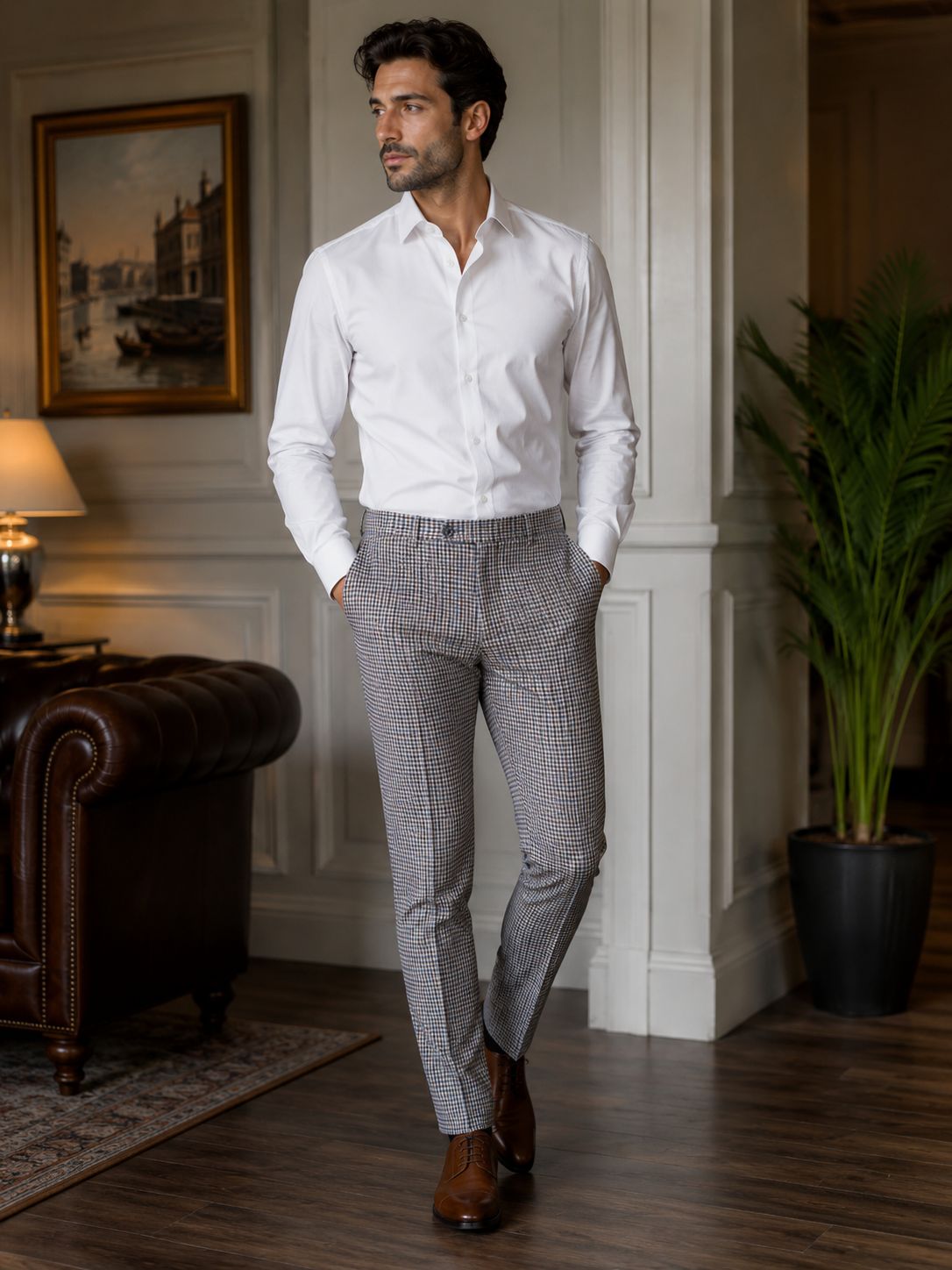 pattern pants