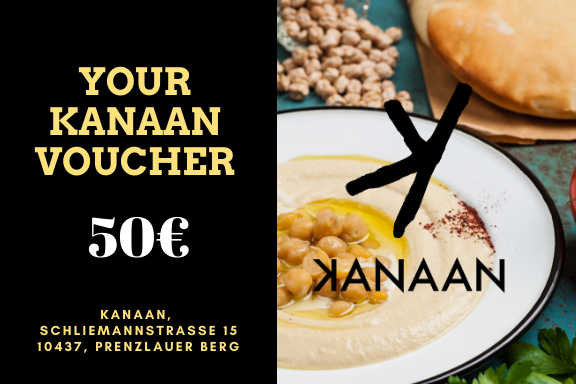 Kanaan Prenzlauer Berg Gift Card - 50€