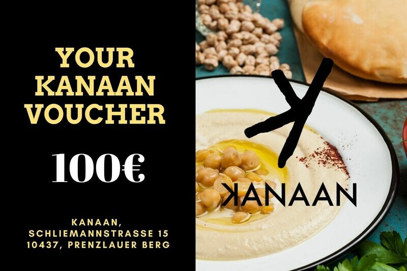 Kanaan Prenzlauer Berg Gift Card - 100€