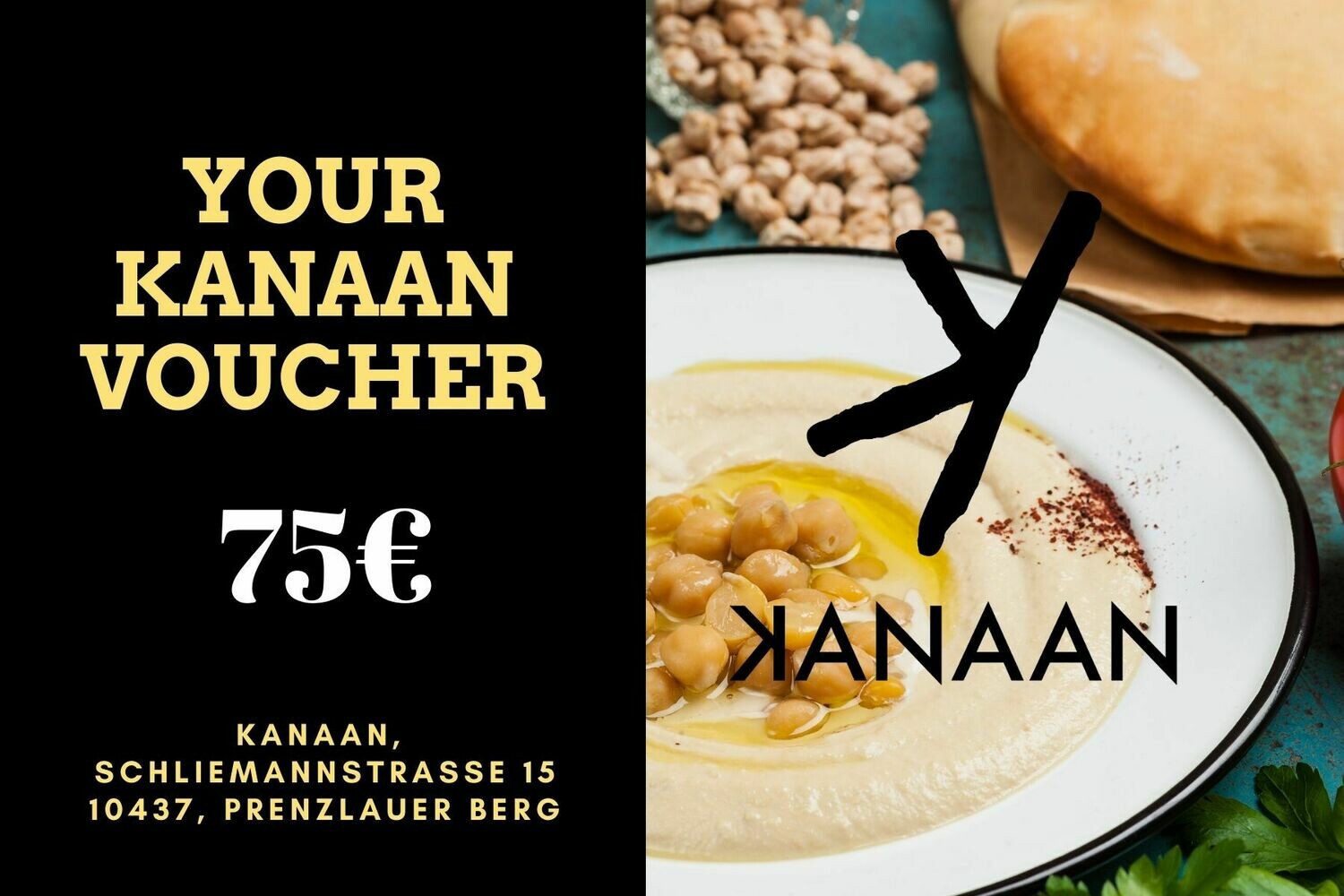 Kanaan Prenzlauer Berg Gift Card - 75€
