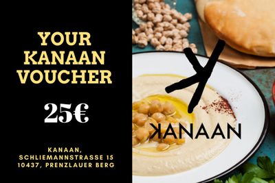 Kanaan Prenzlauer Berg Gift Card - 25€