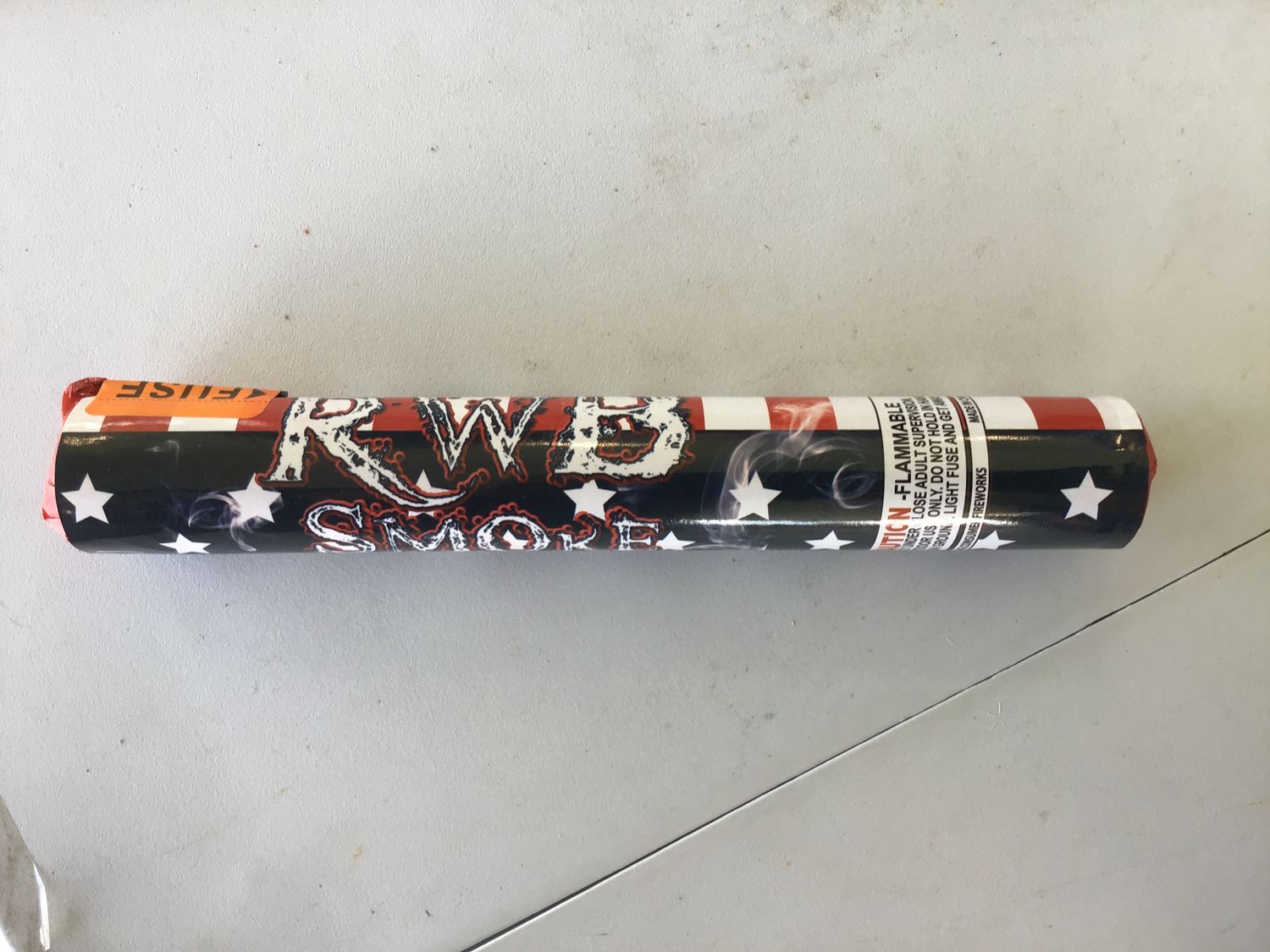 3 COLOR RWB SMOKE TUBE