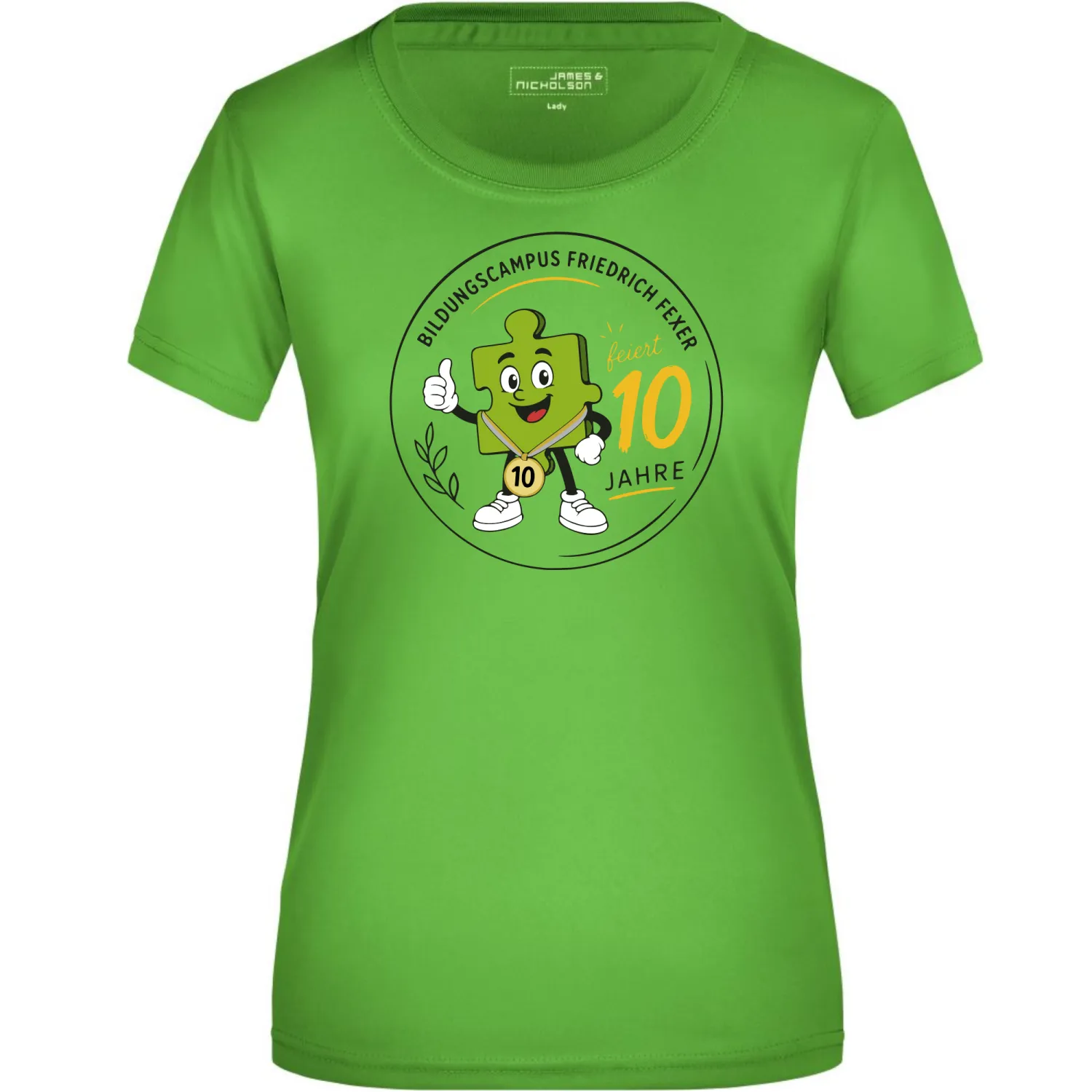 Jubiläum Damen Sport T-Shirt