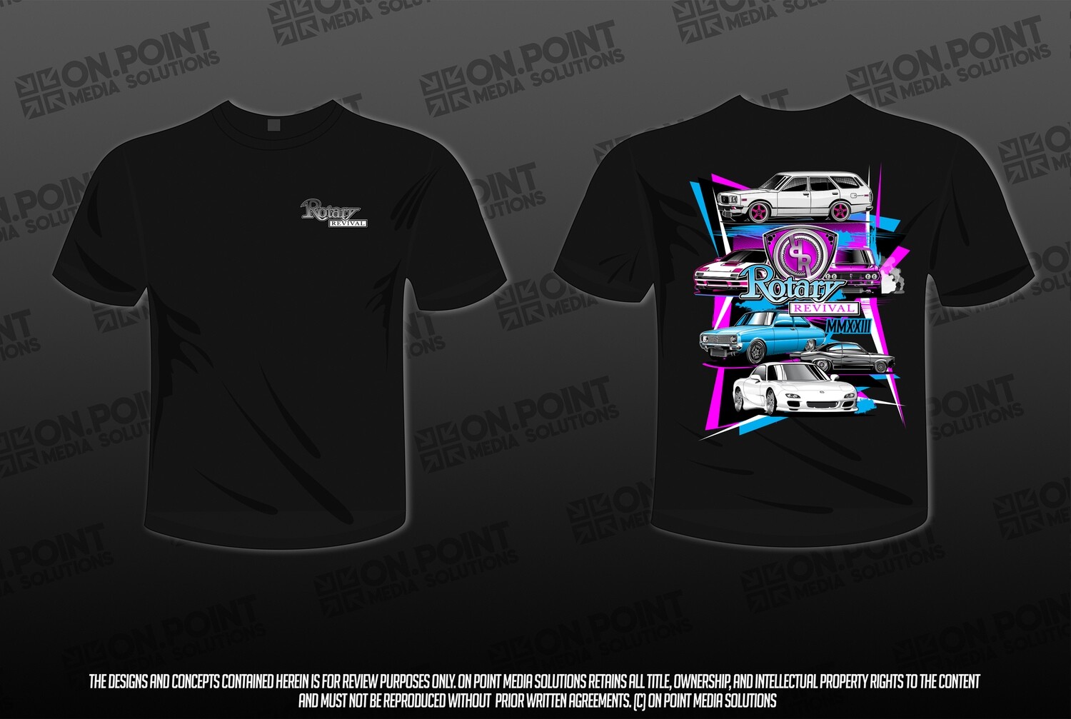 2023 Rotary Revival Event T-Shirt