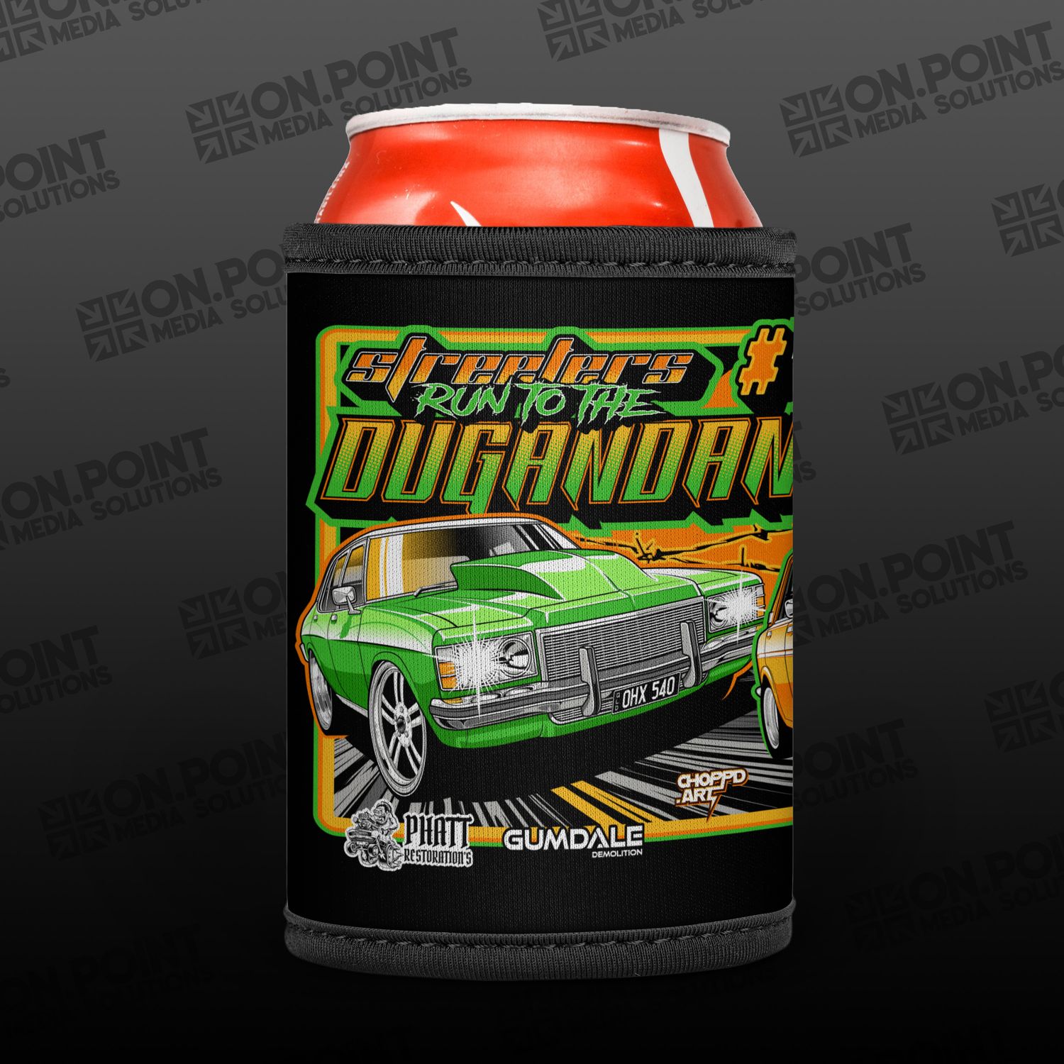 2026 Streeters Run to the Dugandan Stubby Cooler PRE-ORDER 2026 Streeters Run to the Dugandan Stubby Cooler PRE-ORDER
