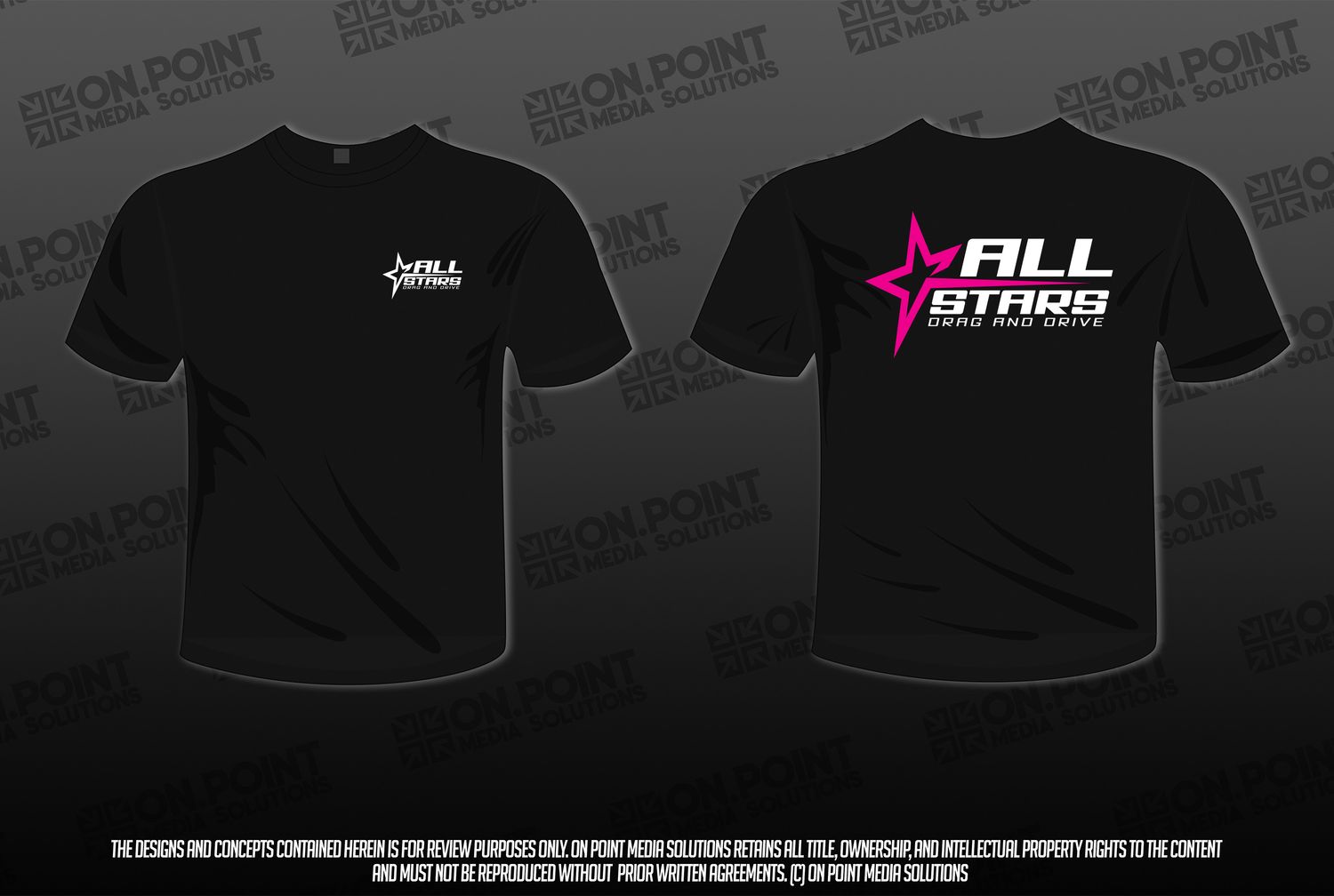 Allstars Logo T-Shirt Pink