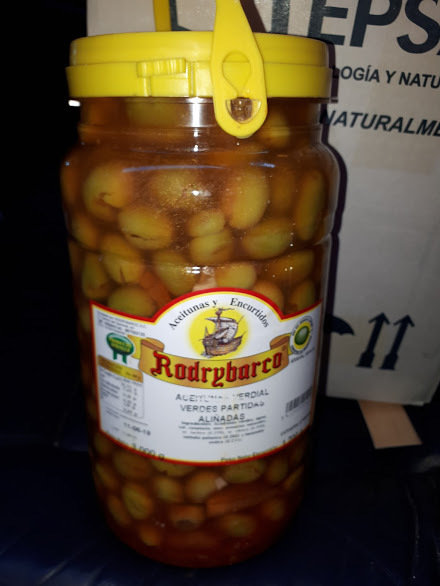 Aceitunas gaspachadas