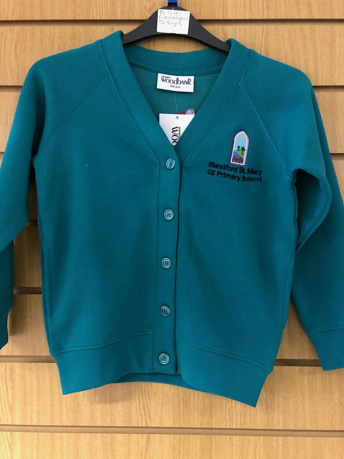 school cardigans with logo